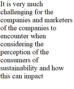 Competitive Advantage and Sustainability